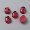 Opaque Resin Cabochons CRES-WH0010-048B-1