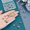 24Pcs 6 Styles Tibetan Style Alloy Beads FIND-NB0005-15-3