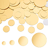 100Pcs 4 Styles Adhesive Acrylic Cabochons Sheets DIY-PH0022-93C-1