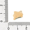 304 Stainless Steel Enamel Pendants STAS-E531-03G-3