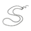 304 Stainless Steel Herringbone Chain Necklaces NJEW-P282-06P-2