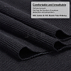 85% Cotton & 15% Elastic Fiber Ribbing Fabric for Cuffs FIND-WH0150-92B-5