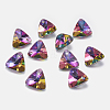 Faceted Glass Rhinestone Charms RGLA-F050-B-001VO-1