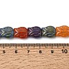 Painted Glass Beads Strands GLAA-Z021-20A-3