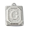 Anti-Tarnish 304 Stainless Steel Pendants STAS-U033-01P-C-1