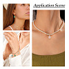 4Pcs 4 Colors Brass Crushed Ice Cut Cubic Zirconia Pendants KK-TADJ0001-11-6