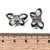Electroplated Transparent Glass Beads Strands GL-CBA98F0-03A-4