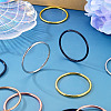 20Pcs 5 Colors Iron Rings FIND-TA0011-03-7