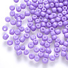 6/0 Baking Paint Glass Round Seed Beads SEED-S036-01C-08-1