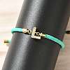 Adjustable Nylon Cord Bracelets BJEW-C096-01G-12-3