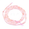Natural Pink Opal Beads Strands G-O166-20-2mm-2