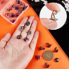 Rainbow Color Alloy Pendants FIND-BBC0001-30-3
