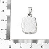304 Stainless Steel Pendants SA-CBA34D4-03D-P-3
