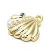Alloy Rhinestone Pendants LS-FIND-A051-06G-2
