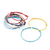 120Pcs 12 Colors Korean Waxed Polyester Cord Bracelet Making AJEW-TA0001-23-12