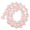 Natural Rose Quartz Beads Strands G-C062-A07-01-3