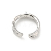 Brass Open Cuff Ring Settings KK-G518-08P-03-3