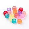 Transparent European Acrylic Beads FACR-S047-M-1