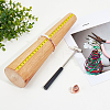1Pc Jewelry Tool Round Wooden Bracelet Sizing Bangle Mandrel TOOL-PH0001-97-4