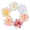 6Pcs 6 Colors Organza Ornament Accessories DIY-TA0006-50A-2