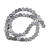 Electroplated Synthetic Non-magnetic Hematite Beads Strands G-K375-B02-03-2