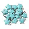 Synthetic Turquoise Pendants G-B127-12P-09-1