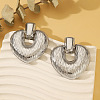 Alloy Stud Earrings WG153F0-10-1