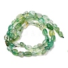 Natural Green Onyx Agate Beads Strands G-K395-A08-01-3
