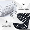 10 Yards Polyester Elastic Hollow Wide Band DIY-FG0006-44A-6