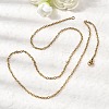 304 Stainless Steel Cable Chain Necklaces STAS-O053-06G-5