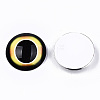 Glass Cabochons GGLA-S036-16-4