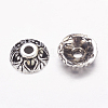 Tibetan Style Alloy Bead Caps LFH10353Y-NF-2