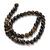 Natural Tiger Eye Beads Strands G-F591-18-8mm-08-5