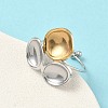 304 Stainless Steel Cuff Rings RJEW-D338-03C-GP-1