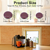 36Pcs 3 Styles Teflon & Rubber & EVA & Oil Glue Self-adhesive Furniture Protection Pads AJEW-CN0002-94C-2