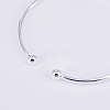 Brass Torque Bangles KK-WH0034-22P-1-3