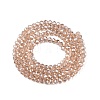 Electroplate Glass Beads Strands EGLA-A044-T2mm-A20-3