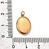 Printed 304 Stainless Steel Pendants SA-CBACFAA-02G-2