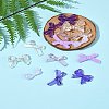 70Pcs 7 Styles Opaque & Transparent Acrylic Beads MACR-FS0002-15-10