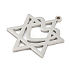 Non-Tarnish 304 Stainless Steel Pendants STAS-Z076-4P-2