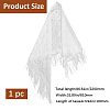 Lace Flower Detachable Polyester Shawl AJEW-WH20072-43B-2
