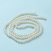 Baking Painted Pearlized Glass Pearl Round Bead Strands HY-Q003-6mm-02-3