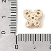 Brass Micro Pave Cubic Zirconia Beads KK-K297-34A-G02-3