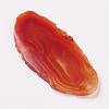 Natural Slice Agate Big Pendants G-K188-06-4