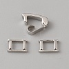 Brass Fold Over Clasps LS-KK-WH0079-109B-P-2