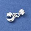 925 Sterling Silver European Dangle Charms STER-H115-01S-2