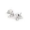 SHEGRACE Brass Cup Pearl Peg Bails Pin Pendants XGRQ1R499-349P-2