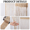 Polyester & Plastic Pearl Door String Curtain AJEW-WH20128-053B-6