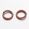 Brass Open Jump Rings Y-JRC7MM-R-2