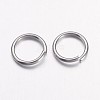 304 Stainless Steel Open Jump Rings X-STAS-E066-07-8mm-2